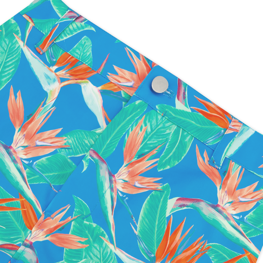 Birdie Pant - Birds of Paradise Blue