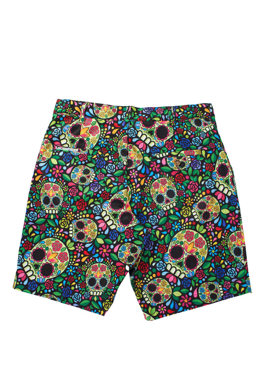 Mosaic Skulls Men's Heritage Short - MTO