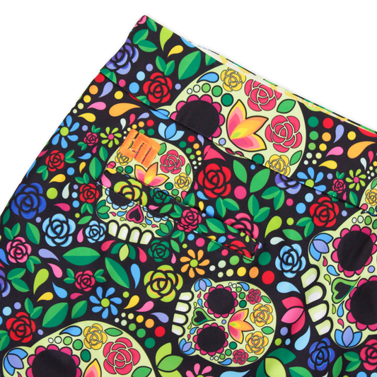 Classic Skort - Mosaic Skulls