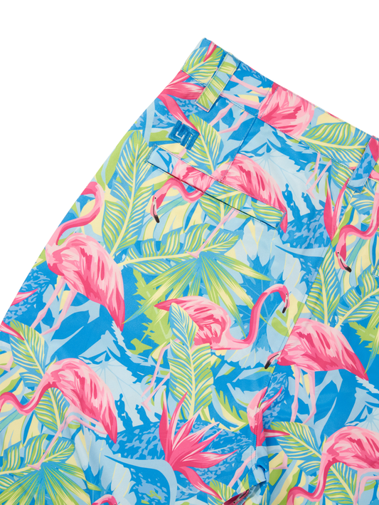 Birdie Pant - Flamingo Jungle