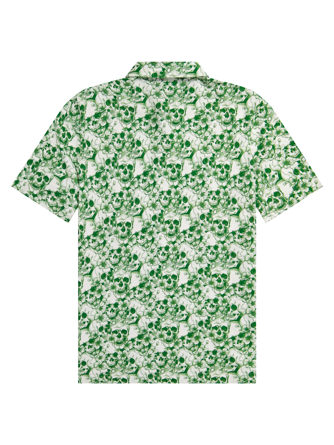 Weekender Polo - Skulls Green