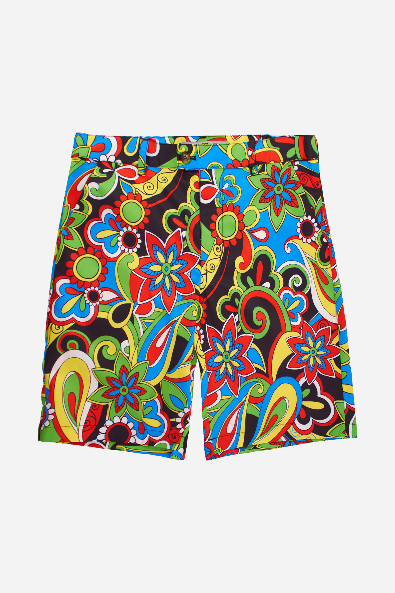 Short De Golf Loudmouth Homme Taille 32 – Vert Herbe, Camouflage, Stretch, Performance, Occasion