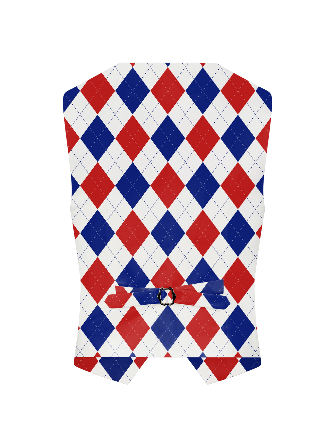 Americana Argyle Men's Vest - MTO