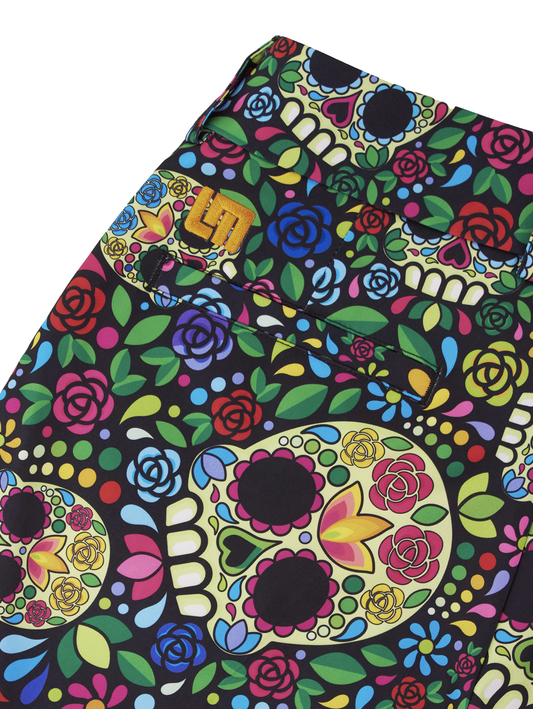 Bermuda Short - Mosaic Skulls