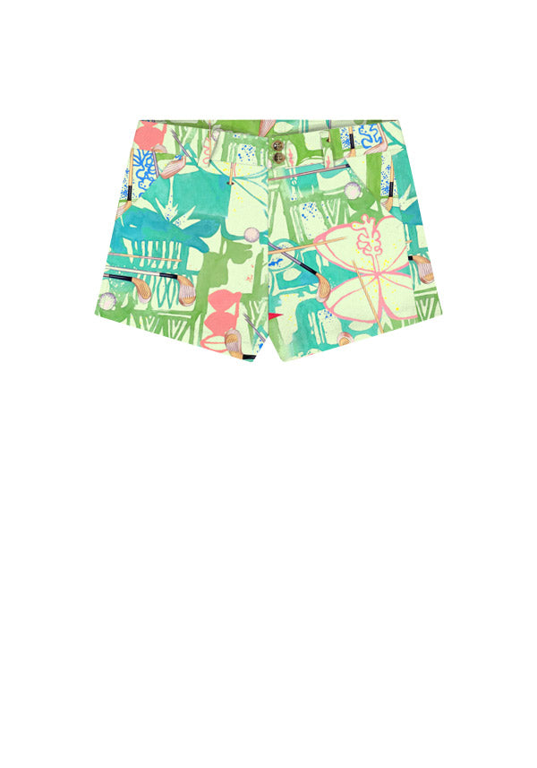 Baffing Spoon Women's High Waist Short - MTO