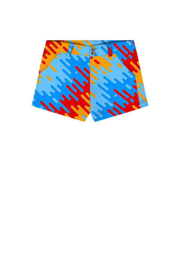 Dance Floor Women's High Waist Short - MTO