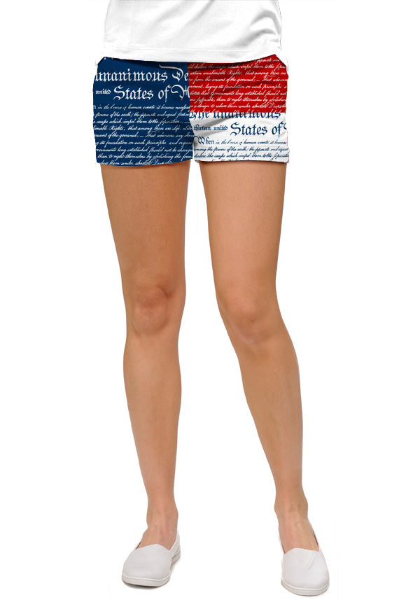 Declaration of Indepants Women's Mini Short - MTO