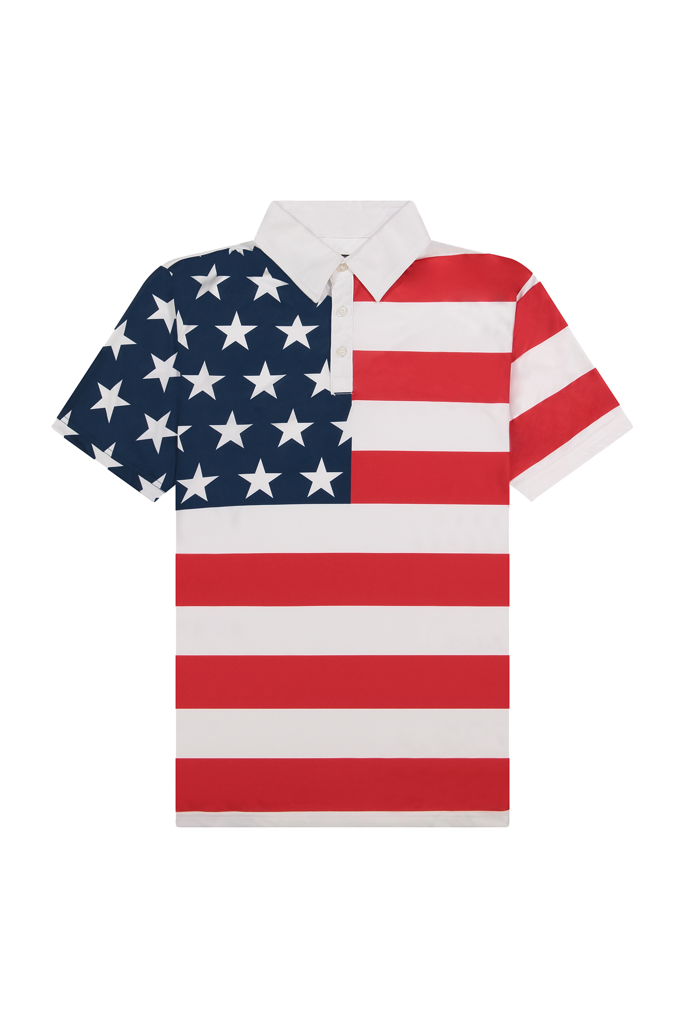 Men s Breezy Polo Stars Stripes Loudmouth