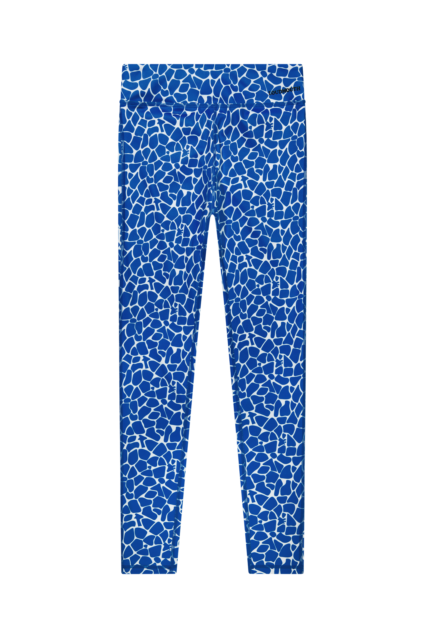 Womens Active Legging - Blue Giraffe