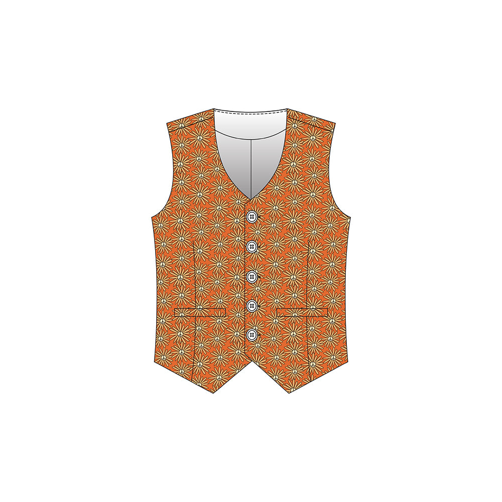 Peace Flower Men's Vest - MTO