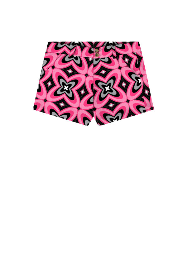 Pink Ninja Women's High Waist Short - MTO