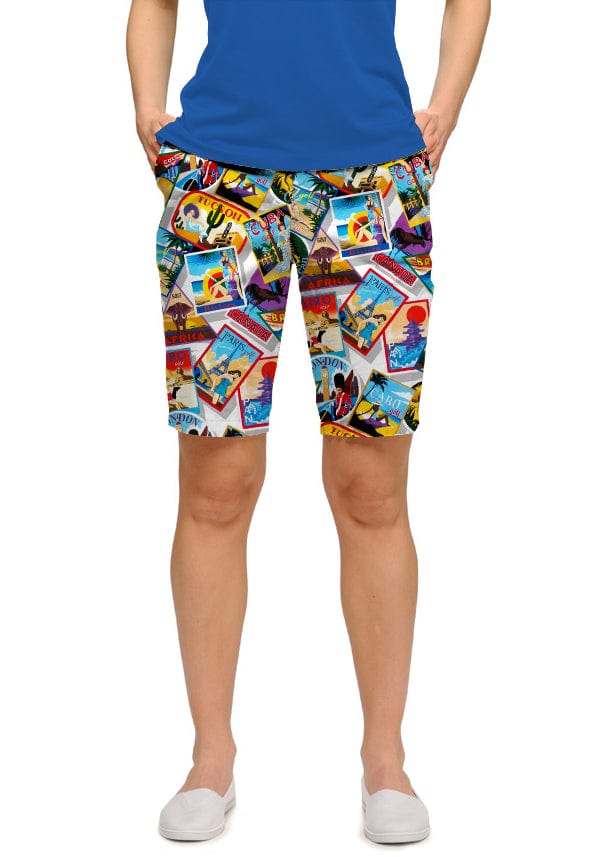 Fairway Postcards from the Wedge Women's Bermuda Short - MTO