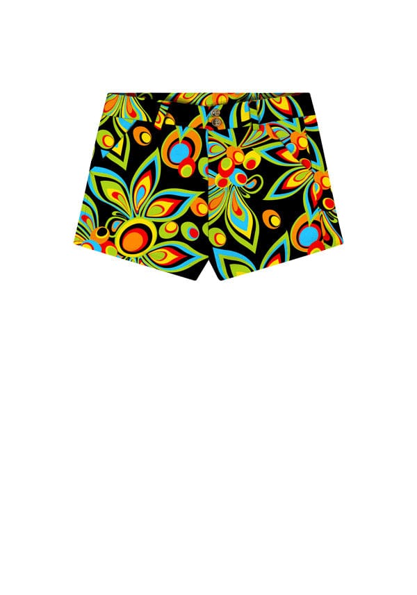 Shagadelic Black Women's High Waist Short - MTO