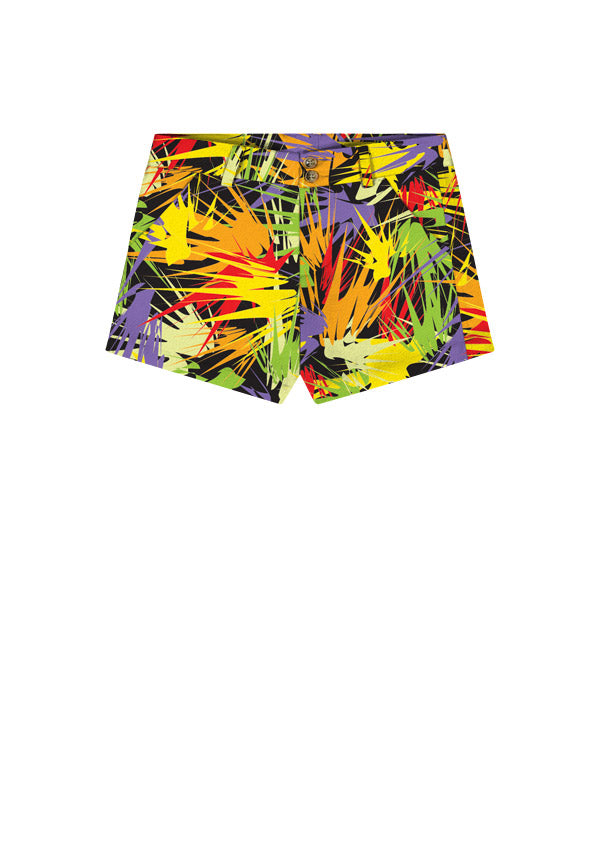 Splatterific Women's High Waist Short - MTO