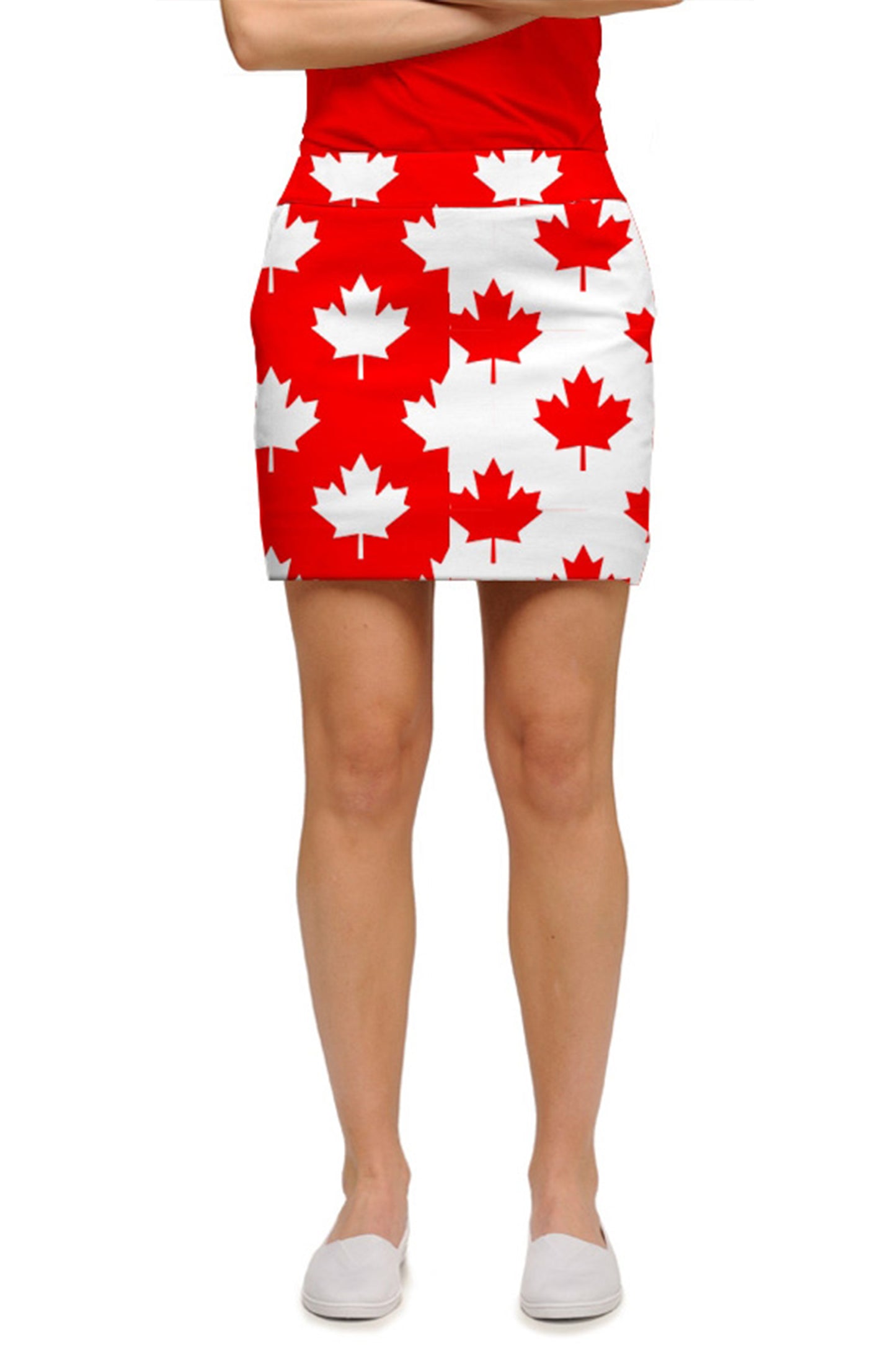 Classic Skort - Canada Maple Leaf