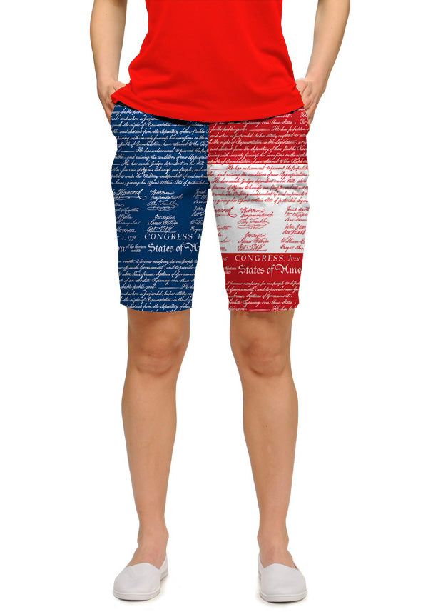 Declaration of Indepants Women's Bermuda Short - MTO
