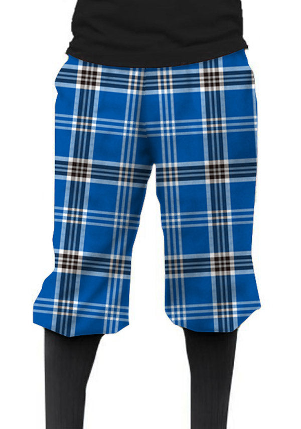Fairway Blue Plaid Men's Knicker - MTO
