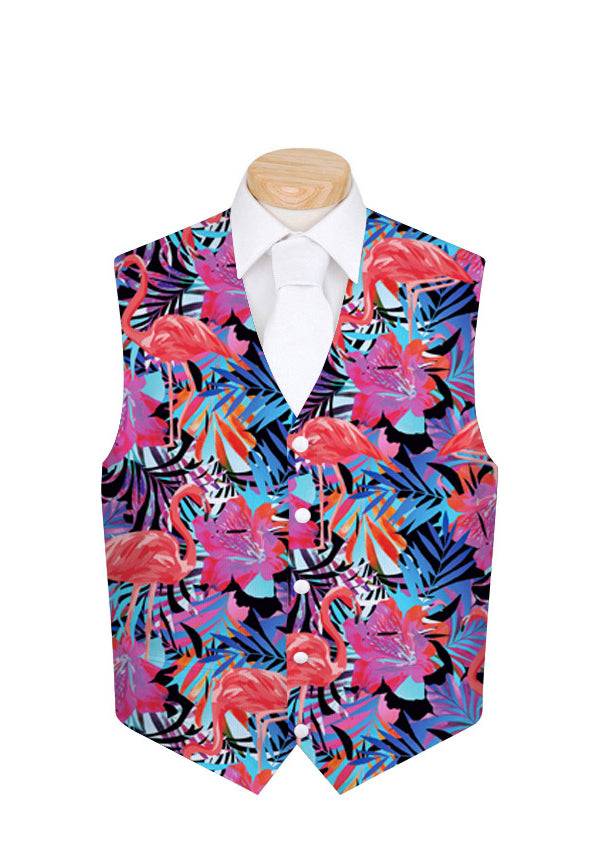 Flamingo Island Men's Vest MTO – Loudmouth