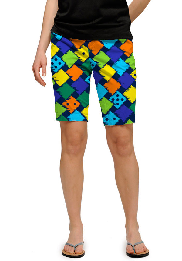 Fairway Fuzzy Dice Women's Bermuda Short - MTO