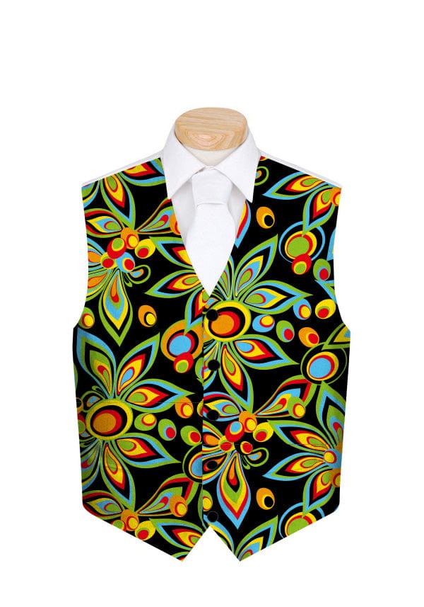 Shagadelic Black Men's Vest - MTO