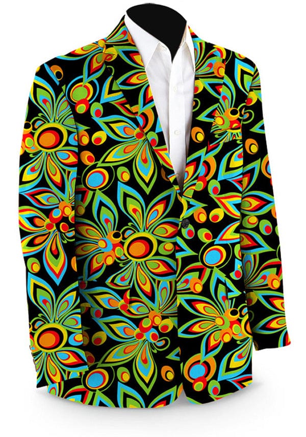 Shagadelic Black Men's Sportcoat - MTO