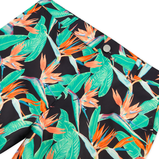 Birdie Pant - Birds of Paradise Black