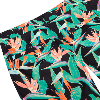 Birdie Pant - Birds of Paradise Black