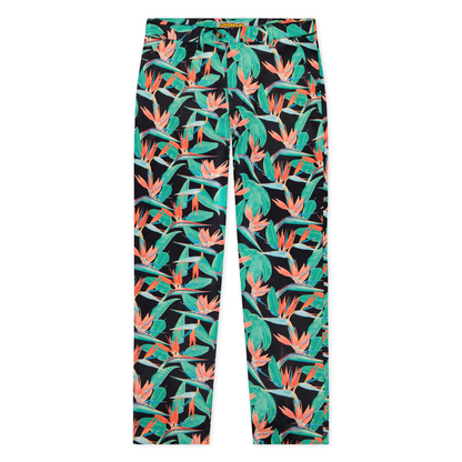 Heritage Pant - Birds of Paradise Black