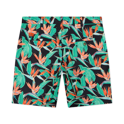 Heritage Short - Birds of Paradise Black