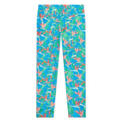 Birdie Pant - Birds of Paradise Blue