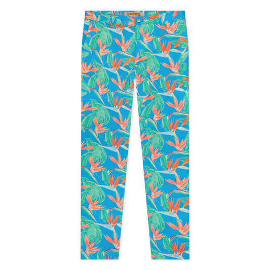Birdie Pant - Birds of Paradise Blue