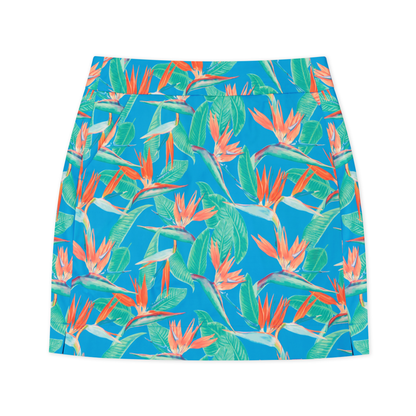 Classic Skort - Birds of Paradise Blue