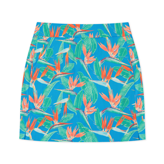 Classic Skort - Birds of Paradise Blue