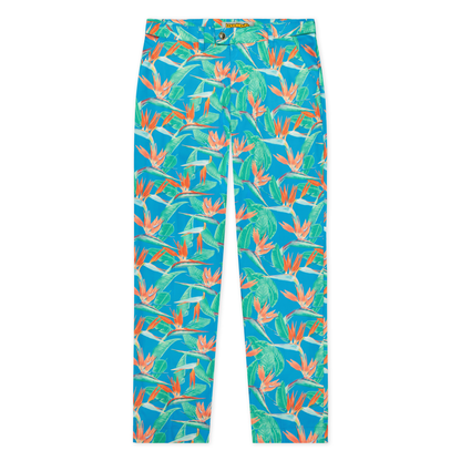 Heritage Pant - Birds of Paradise Blue