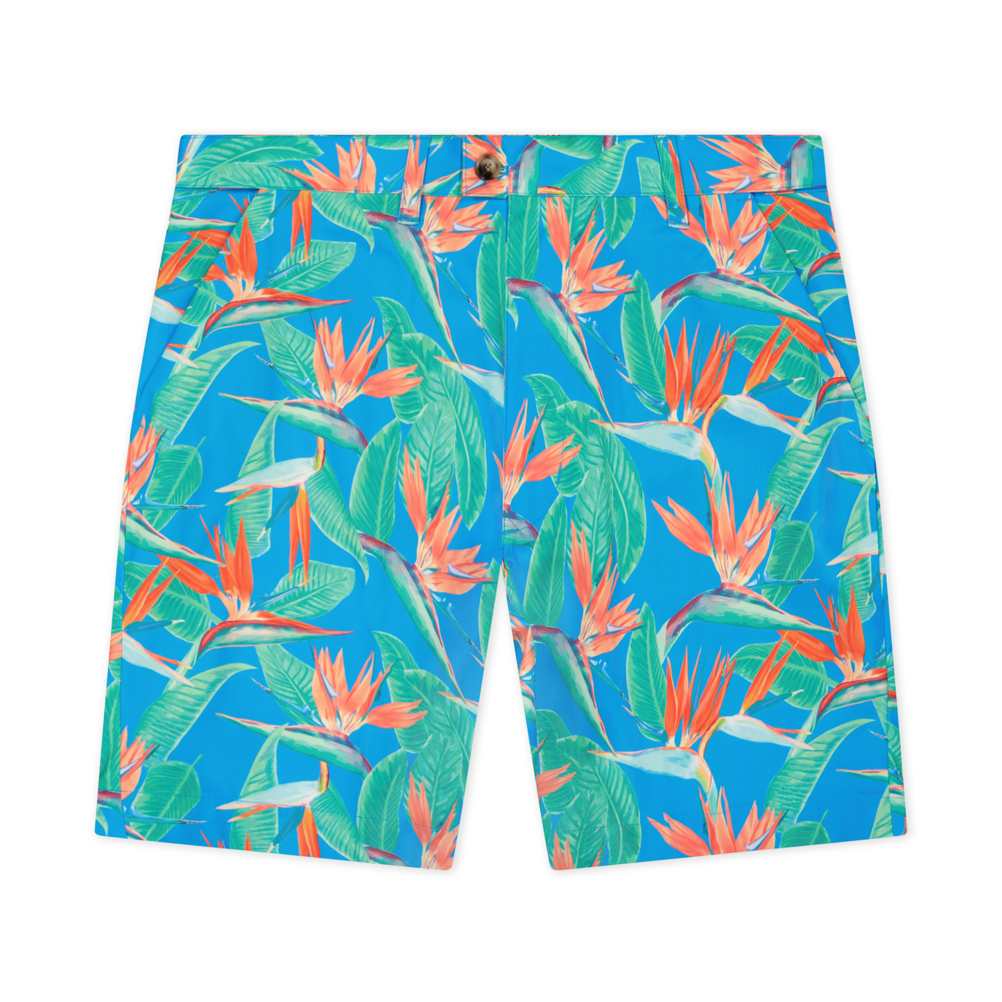 Heritage Short - Birds of Paradise Blue