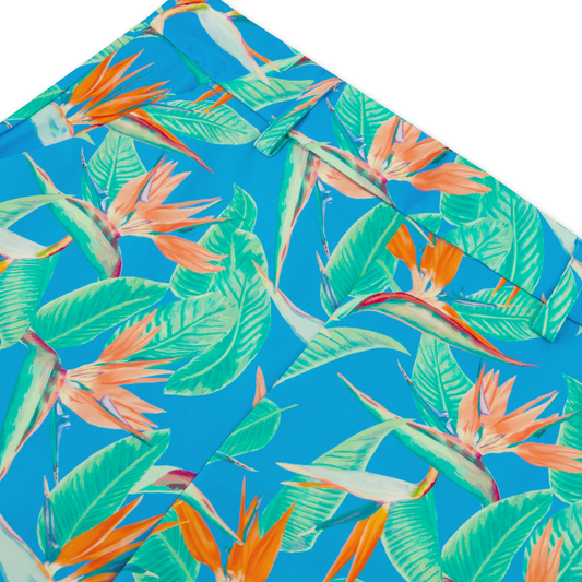 Player Pant - Birds of Paradise Blue