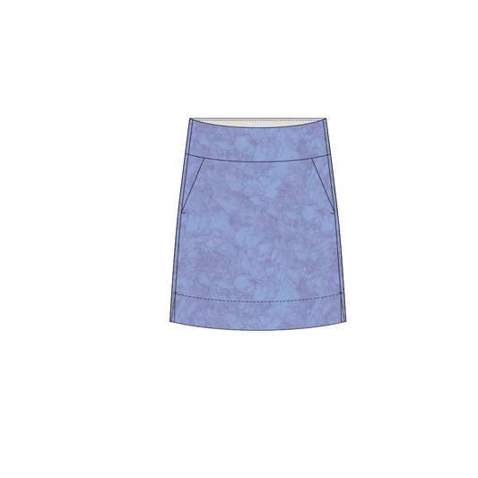 Blue Marble Women's Classic Skirt/Skort - MTO