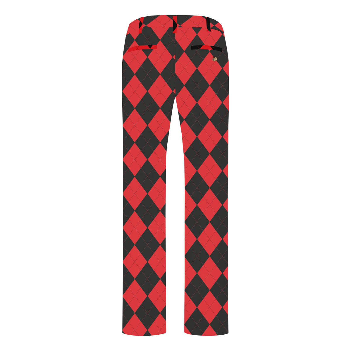 Red & Black Argyle Men's Heritage or Birdie Pant - MTO