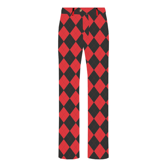 Red & Black Argyle Men's Heritage or Birdie Pant - MTO