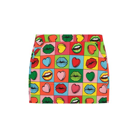 Classic Skort - Pop Hearts