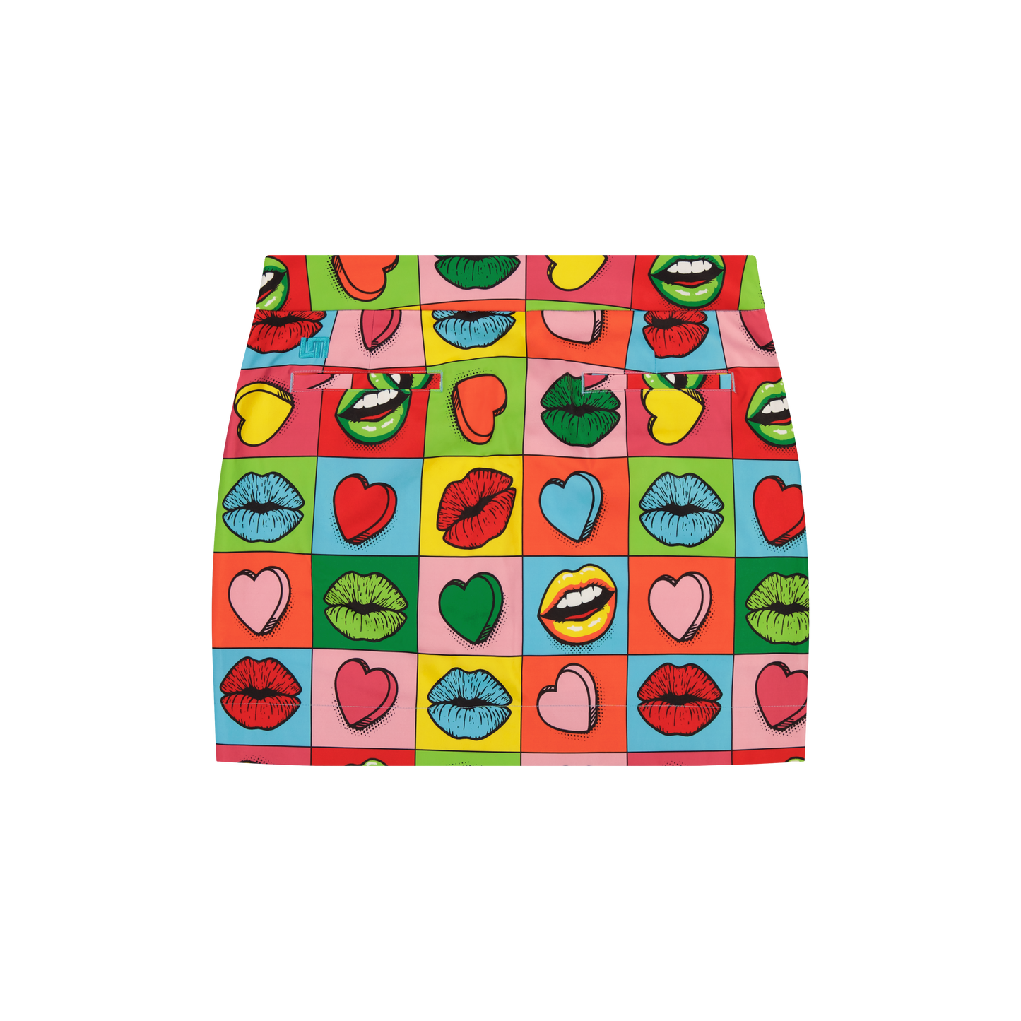 Classic Skort - Pop Hearts