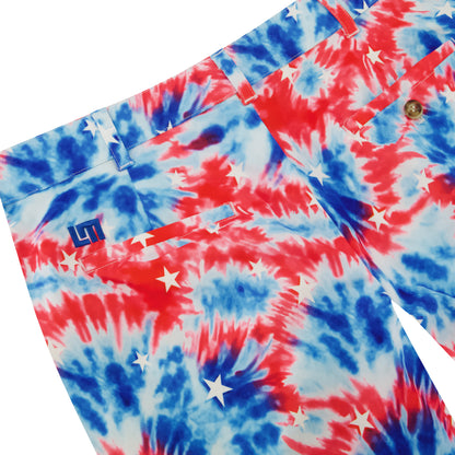 Heritage Short - Tie Dye Americana