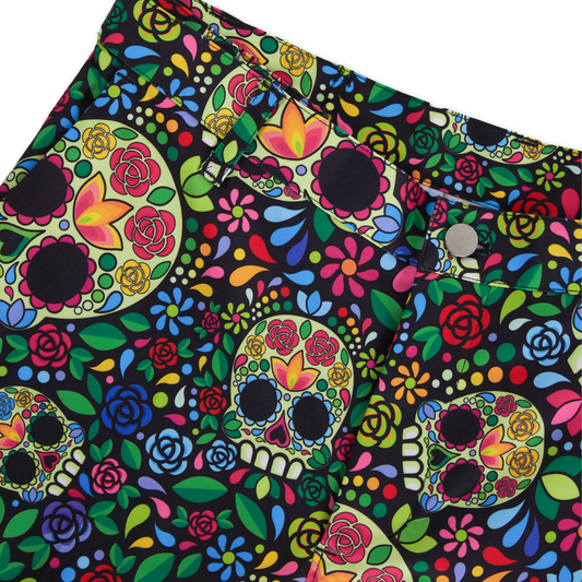Birdie Pant - Mosaic Skulls