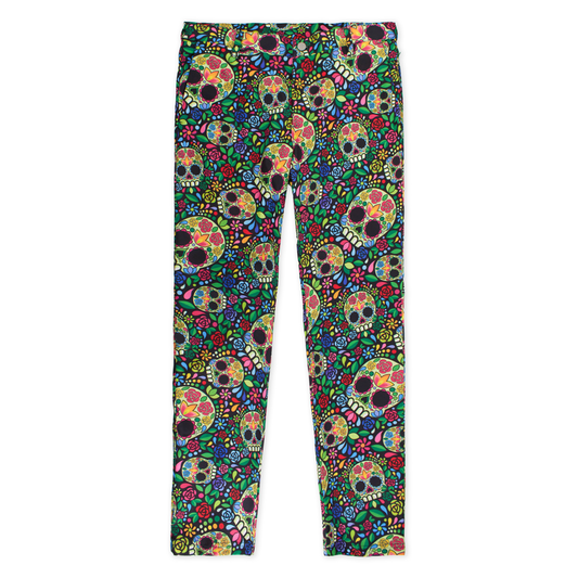 Birdie Pant - Mosaic Skulls