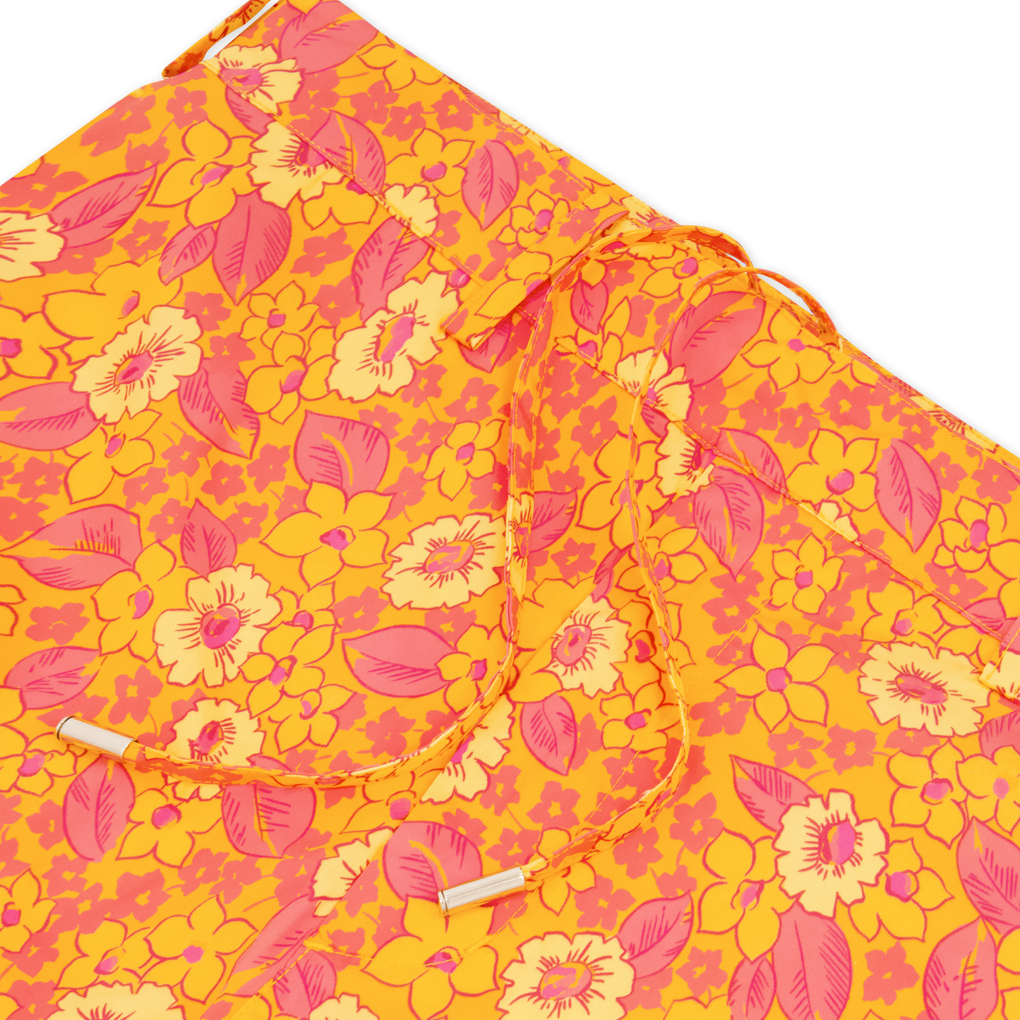 Caddie Short - Flower Hour Orange Crush