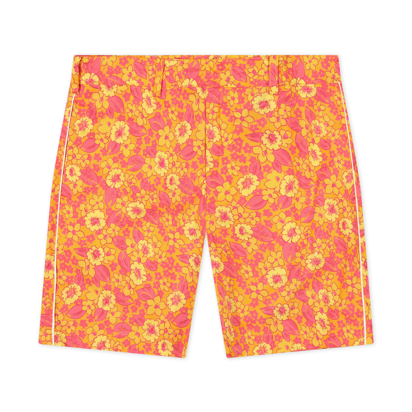 Caddie Short - Flower Hour Orange Crush