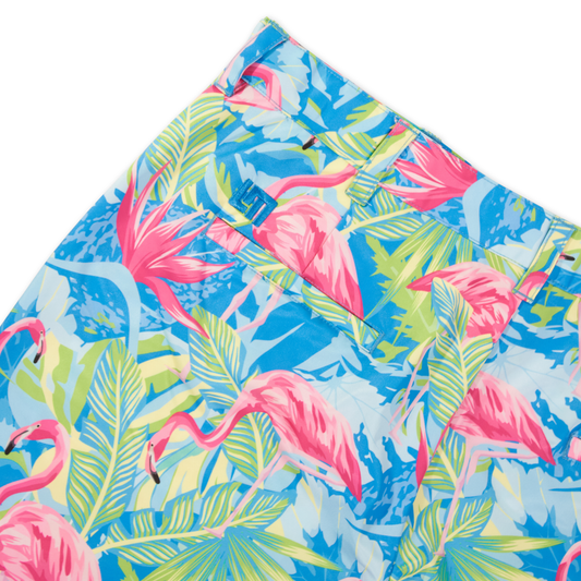 Heritage Pant - Flamingo Jungle