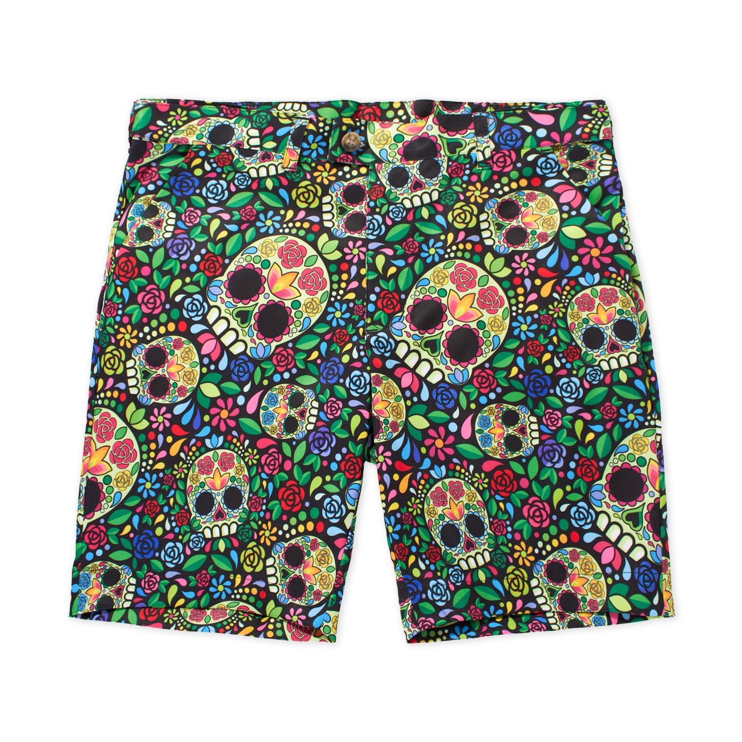 Heritage Short - Mosaic Skulls