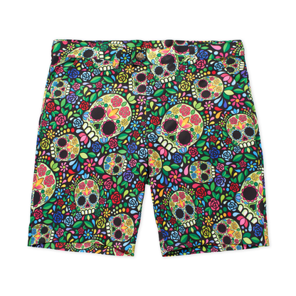Heritage Short - Mosaic Skulls
