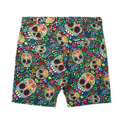 Heritage Short - Mosaic Skulls